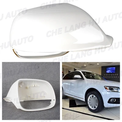 Cubierta de espejo retrovisor blanca carcasa para Audi Q7 Q5 2011 2012-2017 pasajero derecho Foto 1 de 4