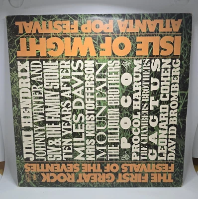 "Isle of Wight" Festival Vinyl 3 LP Set 1971-Hendrix/Allmans/Sly/Mountain - Image 1 of 4