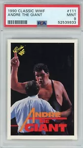 1990 Classic WWF Wrestling Andre The Giant #111 - PSA 9 (Pop 8, nur 3 höher) - Bild 1 von 2