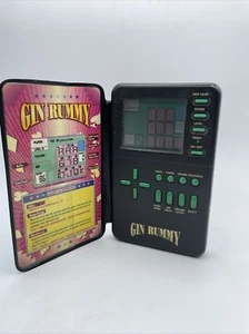 Radio Shack Gin Rummy VTG Handheld Micro Games Of America-Tested Works! - Picture 1 of 4