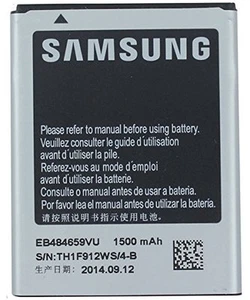 FABRICANTE DE EQUIPOS ORIGINALES EB484659VU VA YZ 1500 mAh Batería para Samsung Galaxy W T679 T759 S5820 i8150 - Imagen 1 de 1