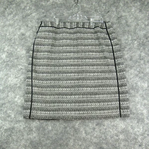 Liz Claiborne Skirt Womens 18W Black Knee Length Lined Back Zip Straight Casual - Picture 1 of 13