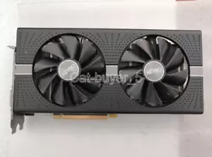 SAPPHIRE NITRO AMD Radeon RX580 8GB 2304SP GDDR5 Graphics Video Card DP DVI HDMI - Picture 1 of 4