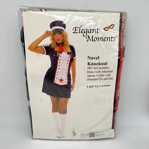 New Elegant Moments Plus Size Navel Knockout Costume - Size 3X/4X - Picture 1 of 4