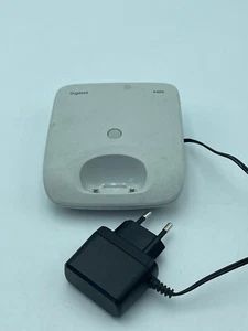Gigaset A400 Basisstation Basis weiß Gebrauchsspuren - Zdjęcie 1 z 3
