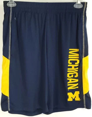 University of Michigan Graphic Basketball Shorts Men's L Multicolor Colosseum - Image 1 of 4