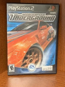 Need For Speed: Underground (Sony PlayStation 2 PS2, 2004) completo con manuale - Foto 1 di 3