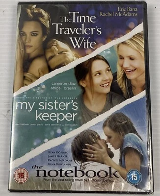 The Time Traveler's Wife/My Sister's Keeper/The Notebook (DVD) Eric Bana Reg 2 - Image 1 of 3