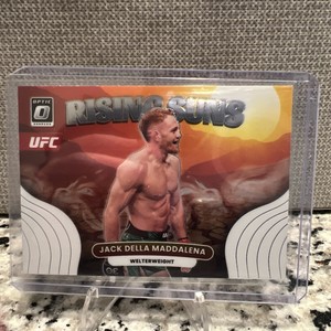 2023 Donruss Optic UFC Rising Suns Jack Della Maddalena Rookie RC #1