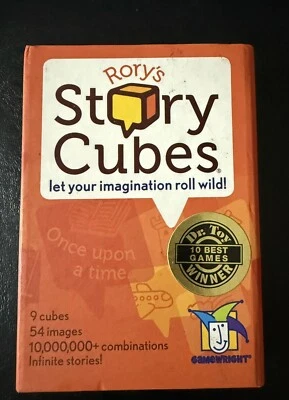 Rory's Story Cubes Cooperative Creative Storytelling Dice Game Used 8 Dice - Image 1 of 3