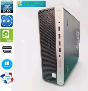 HP ProDesk 600 G3-Intel(R) Core(TM) i3-6100 CPU@3.70GHz-8GB-500GB-WIN 10 PRO - Photo 1/15