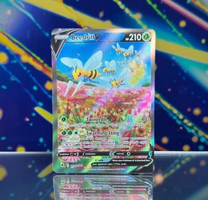 Beedrill V (Alt Full Art) 161/189 Swsh10: Astral Radiance Holo NM/M Pokemon TCG - Picture 1 of 2