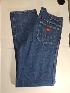 Dickies Medium Wash Regular Fit Denim Straight Herren Jeans Blau Größe 36 UL GUT - Bild 1 von 12
