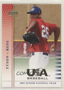 2005 Upper Deck USA Baseball Junior National Team Tyson Ross #USA91