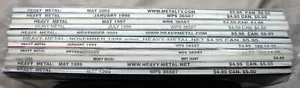 CHOICE vntg HEAVY METAL ILLUSTRATED FANTASY MAGAZINE 18+ graphic novel galleries - Foto 1 di 59