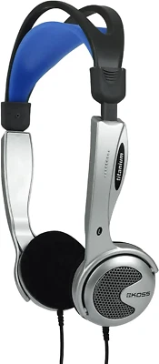 Koss KTXPRO1 Titanium Portable Headphones with Volume Control, Single, Standard - Image 1 of 4