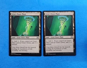 1x Urza's Power Plant Double Masters 2020 2x2 Mtg Magic Gathering Card Land 330 - Picture 1 of 2