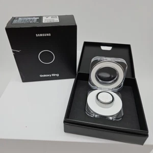 Samsung Galaxy Ring - Titanium Silver SM-Q501 AI Smart Ring Size 11 - Picture 1 of 4