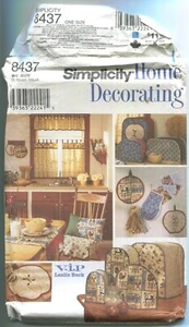 ACCESORIOS DE COCINA SIMPLICITY 8437 TALLA ÚNICA SIN CORTAR 1998 - Imagen 1 de 3
