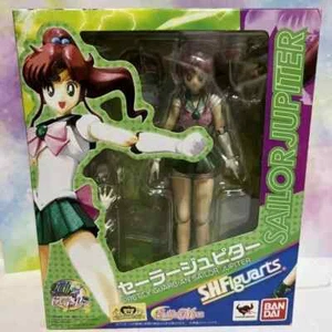 BANDAI S.H. Figura de acción Figuarts Sailor Jupiter Sailor Moon de Japón nueva - Imagen 1 de 3