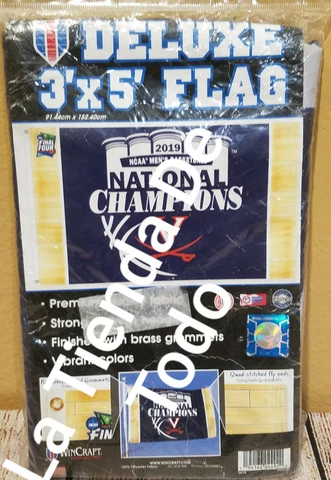 2019 CHAMPIONS HD CANVAS 3x5 FT FLAG ROOM DECOR FOR VIRGINIA CAVALIERS FAN READ Cover