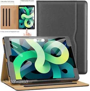 Leather Flip Smart Stand Case Cover For iPad Pro Mini 10.2" 10.9" 10.5" 9.7" 8.3 - Picture 1 of 6