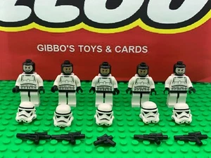5 x LEGO STORMTROOPER minifigures STAR WARS 10236 sw0366 bundle figures joblot - Picture 1 of 7