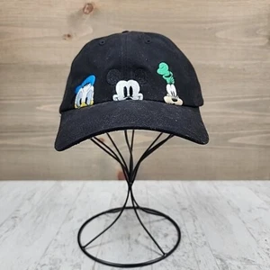 Disney Hat Cap Strap Back Black Mickey Mickey Mouse & Friends Peek-a-Boo Mens - Picture 1 of 9