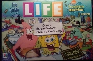 Spongebob Squarepants Life Game Replacement Pieces Parts Lots 2005 Free Shipping - Picture 1 of 27