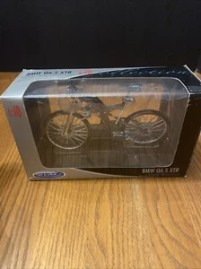 Welly 1:10 Scale Diecast Metal Bicycle Model Toy BMW Q6.5 XTR Sport Bike Replica - Picture 1 of 15