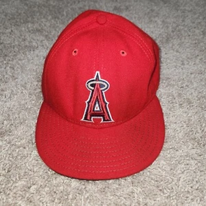New Era Los Angeles Angels Fitted Hat Adult Size 7 7/8 - Picture 1 of 7