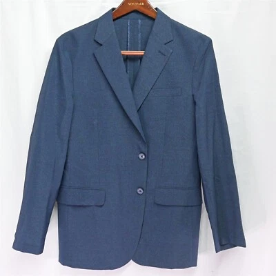 1900 Austin Reed 105 | Jaqueta Blazer XL Azul Marinho Não Estruturada Sem Forro 2 Btn - Imagem 1 de 4