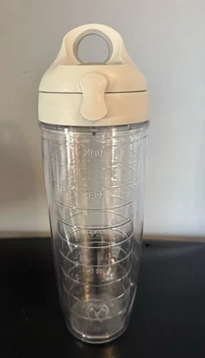 Tervis 24oz Tumbler Water Bottle W/ Flip Lid Clear & Gray Lid - Image 1 of 4