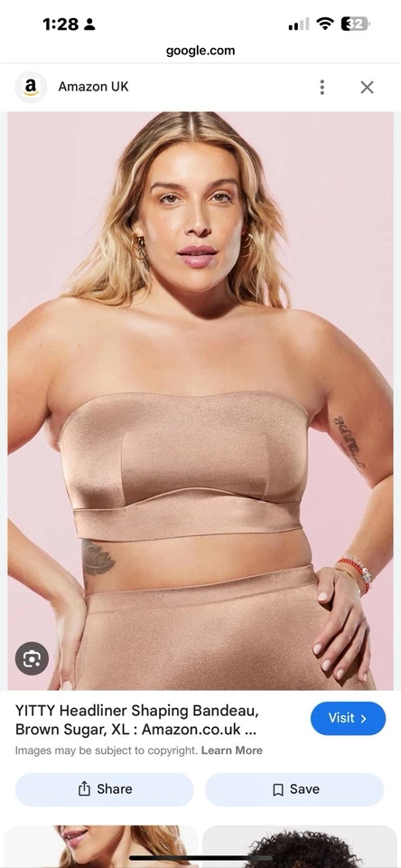 Sujetador bandeau moldeador Yitty Headliner 6x Foto 1 de 4