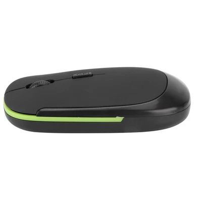 Ultra Thin 2.4G 1200DPI USB Wireless Mouse Ergonomic Optical Positioning Mouse - Image 1 of 4