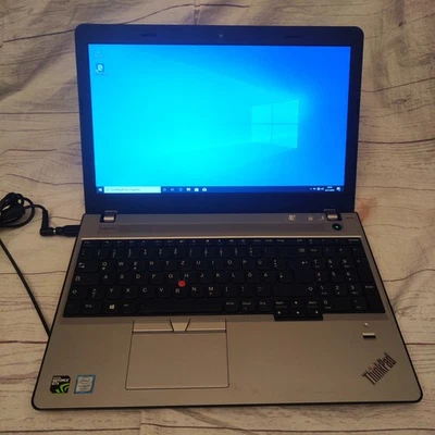 Laptop Lenovo ThinkPad E570 Intel i5-7100u 8GB 500GB SSD 1920x1080 Win10 - Bild 1 von 4