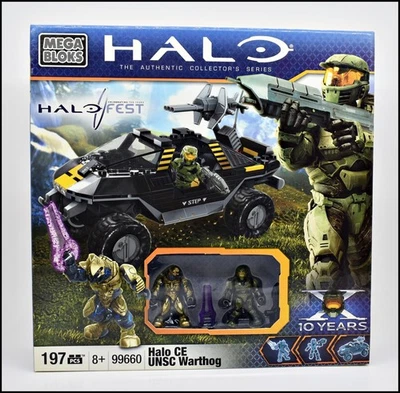 2011 HALO MEGA BLOKS HALOFEST PAX CE UNSC WARTHOG 99660 LIMITED EDITION OF 5000 - Image 1 of 4