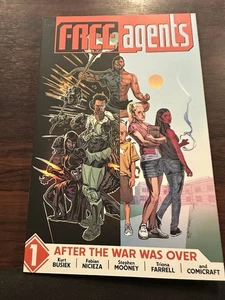 Free Agents Vol. 1 TPB Bild SIGNIERT Fabian Nicieza - RADIANT BLACK Cameo NM - Bild 1 von 3