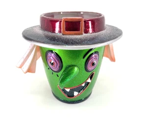 Department 56 Fright Lights Halloween “Witch” Tealight Votive Candle Holder - Picture 1 of 6