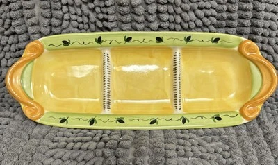 Pfaltzgraff - The Secrets Of Pistoulet - Jana Kolpen - Sectioned Serving Dish - Image 1 of 4