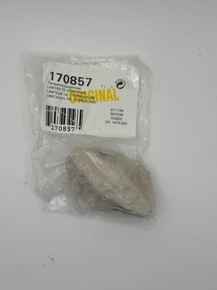 Bosch 170857 Secadora Limitador Temperatura | Repuesto Original OEM Electrodomésticos Pieza Foto 1 de 1