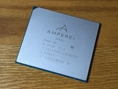 AMPERE Altra Q64-30 64 Core 3.00GHz LGA4926 Arm CPU Processor 124W AC-106418002 - Image 1 of 3