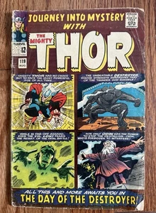 Vintage Journey into Mystery with The Mighty Thor (1965) Marvel Comic Book #119 - Picture 1 of 12