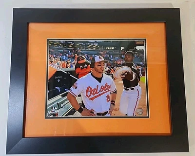 Steve Pearce "Pie In Face" By Adam Jones Baltimore Orioles May 25, 2014 - Image 1 of 4
