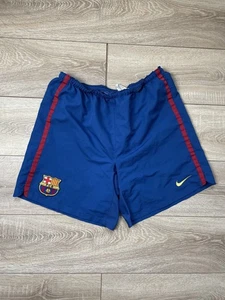 Nike Barcelona 2008 2009 Home Shorts Vintage Soccer shorts - Picture 1 of 9