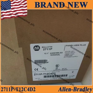 NEW PLC 2711P-T12C4D2 AB PanelView Plus Touch Screen 2711P T12C4D2 New US - Picture 1 of 5