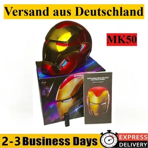 1:1 Iron Man Casco MK50 Casco Control Remoto Iron Man Coleccionista Cosplay Helmet - Imagen 1 de 10