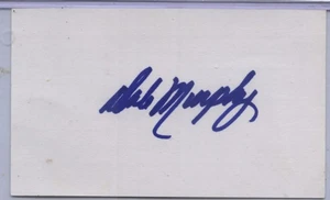 1980er Jahre Dale Murphy signed 3x5 Karteikarte Autogramm - Bild 1 von 2