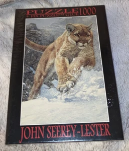 Cougar Run - John Seerey-Lester - Fink Company 1000 Piece Puzzle New - Picture 1 of 5