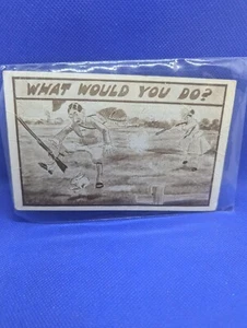 Vintage Comical Postcard "What Would You Do" couple Rabbit Hunting - Bild 1 von 2
